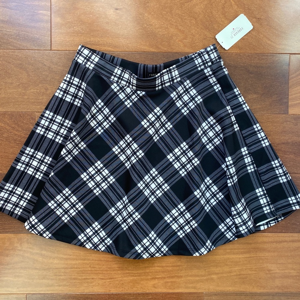 Plaid Skater Skirt